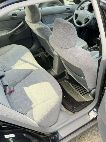 Classic Mat - Kurashikku All-Weather Floor Liners for Honda Civic 1996-2000 Hatchback/Coupe USDM Specifications (LHD model)