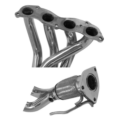 DC Sports Polished Header for 03-07 Honda Accord 2.4L
