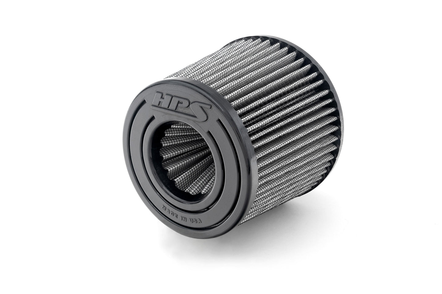 HPS Performance 3.5" Open Top Dual Cone Air Filter, 6.5" Length, HPS-4343