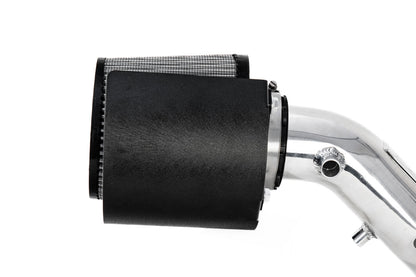 HPS Performance Universal Air Intake Filter Aluminum Heat Shield, Black, HSK-404