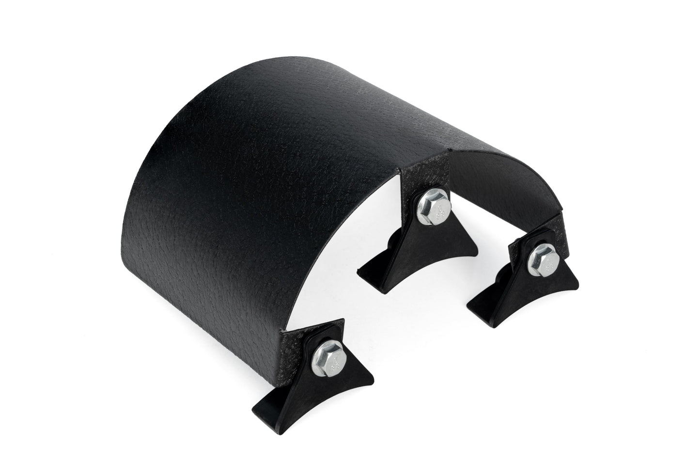 HPS Performance Universal Air Intake Filter Aluminum Heat Shield, Black, HSK-404