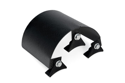 HPS Performance Universal Air Intake Filter Aluminum Heat Shield, Black, HSK-404