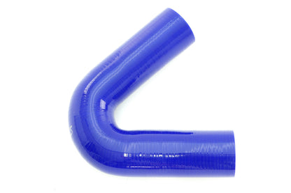 HPS 2-1/2 inch 63mm Silicone 135 Degree Elbow Coupler Hose High Temp 4-ply Reinforced Blue