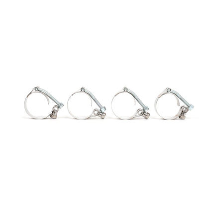 Hybrid Racing T-Bolt Radiator Hose Clamps for 06-11 Civic Si