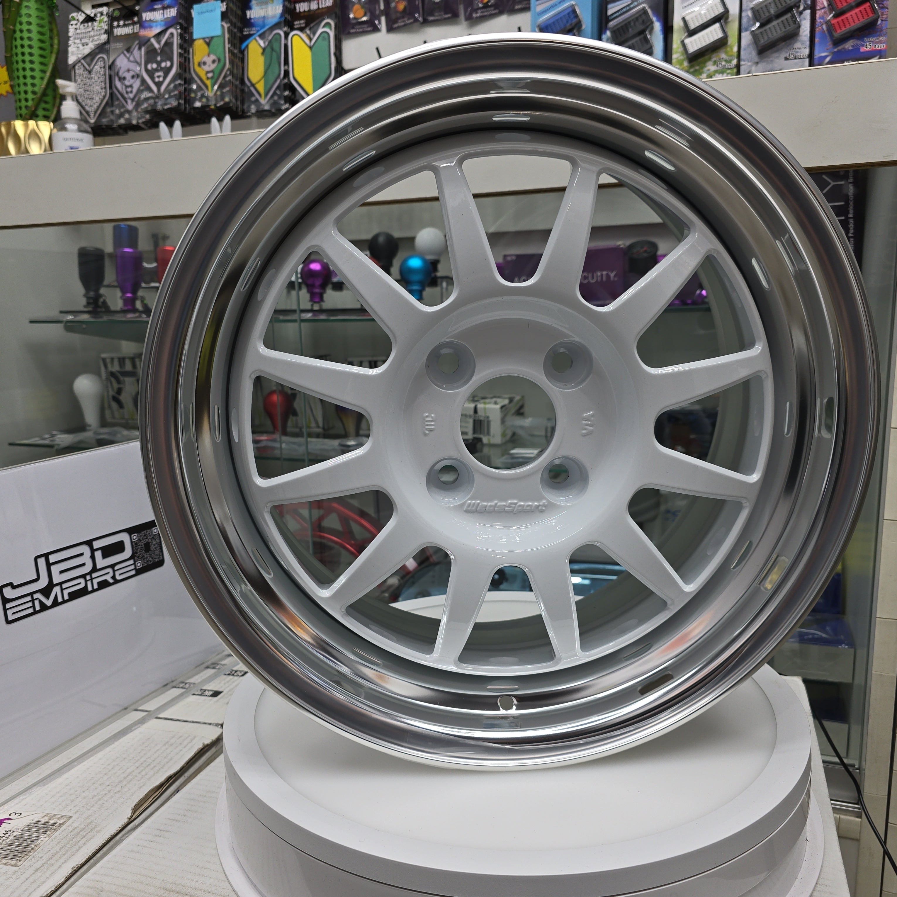 WedsSport Racing 2P 2-Piece Wheel - 15x7.0 / Offset +35 / 4x100