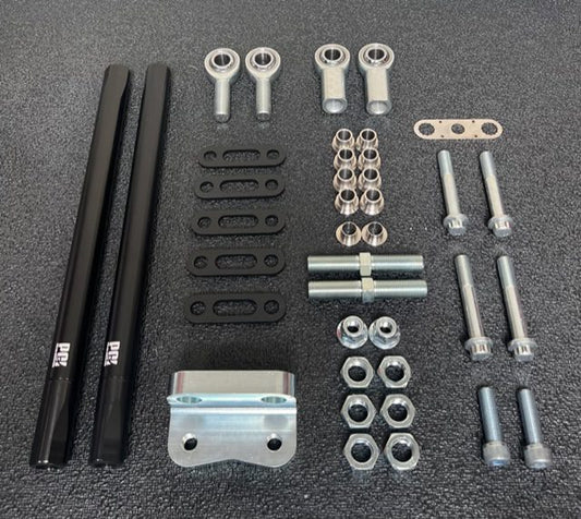 PCI Racing BUMP STEER CORECTION SPHERICAL STEERING TIE ROD KIT for 02-06 Acura RSX / Honda Civic 2001-2005