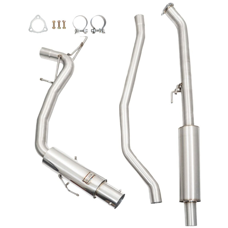 Megan Racing Single Exit Exhaust System for Honda Civic Sedan Sport & SI 2022+ (Excludes Type-R / Hatchback)