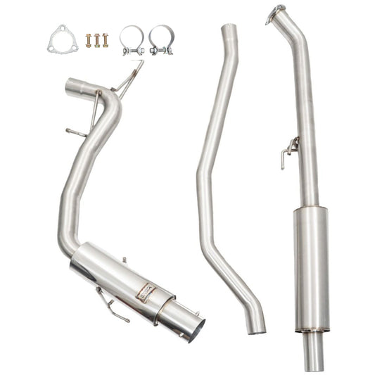 Megan Racing Single Exit Exhaust System for Honda Civic Sedan Sport & SI 2022+ (Excludes Type-R / Hatchback)