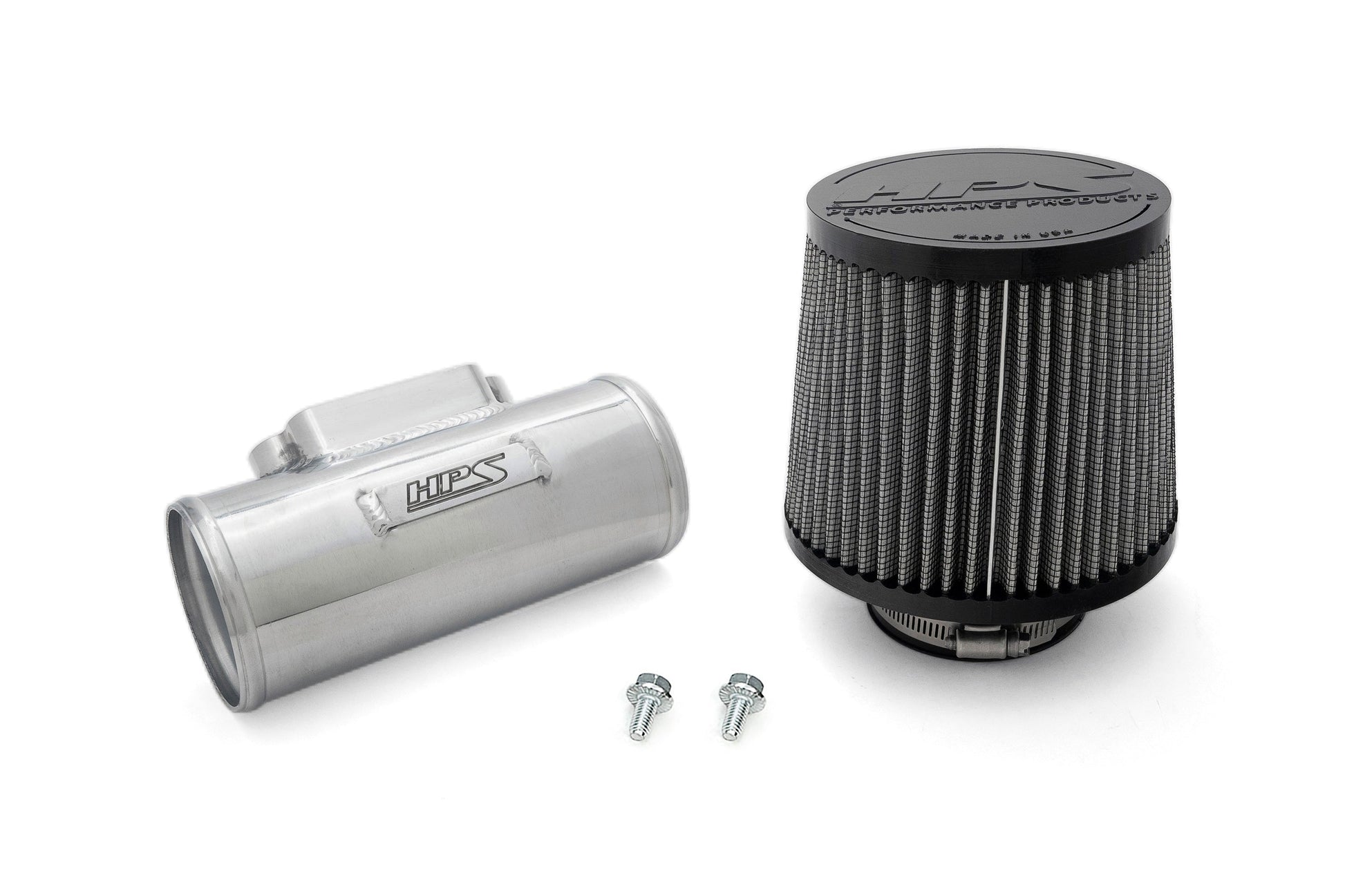 HPS 3 inch MAF Housing Air Intake Tube with HPS Air Filter HPS-4276