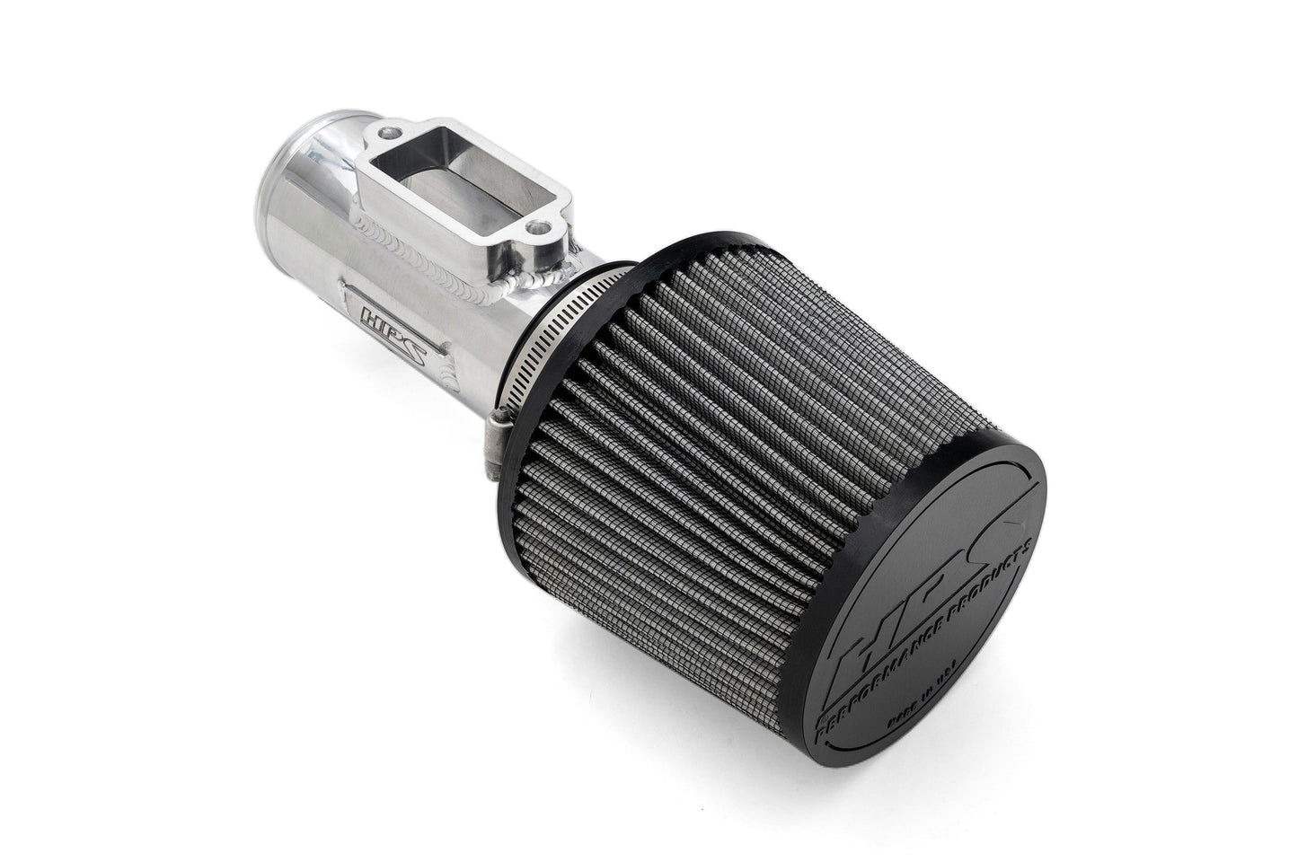HPS 3" MAF Housing Air Intake Tube with HPS Air Filter HPS-4276