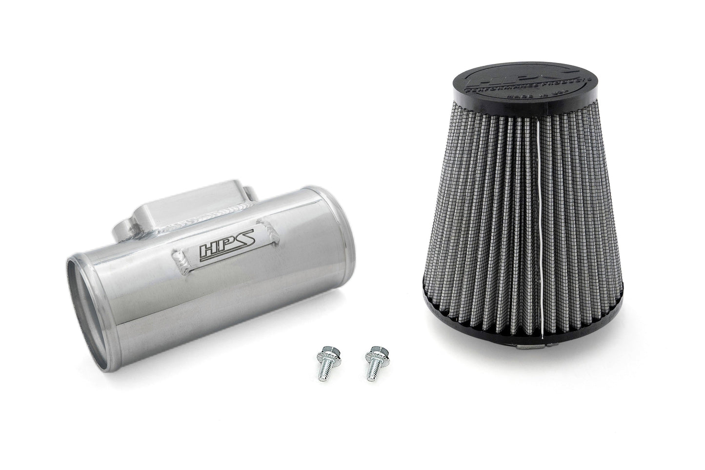 HPS 3 inch MAF Housing Air Intake Tube with HPS Air Filter HPS-4326