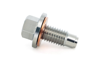 HPS Performance m12 x 1.75 Stainless Steel Magnetic Oil Drain Plug Bolt