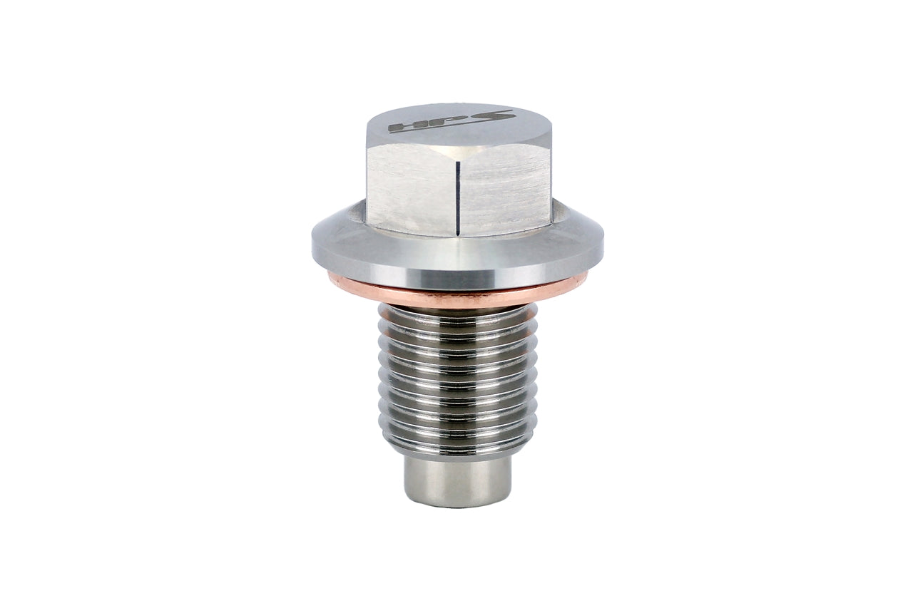 HPS Performance Stainless Steel Magnetic Oil Drain Plug Bolt MDP-M14x150