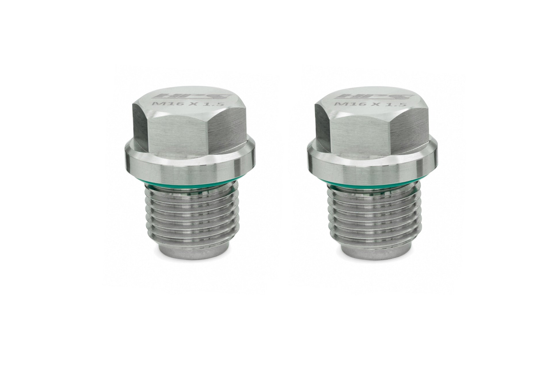HPS Performance Stainless Steel Magnetic Oil Drain Plug Bolt 2pcs kit for Front Differential Fill and Drain plugs MDPK-101