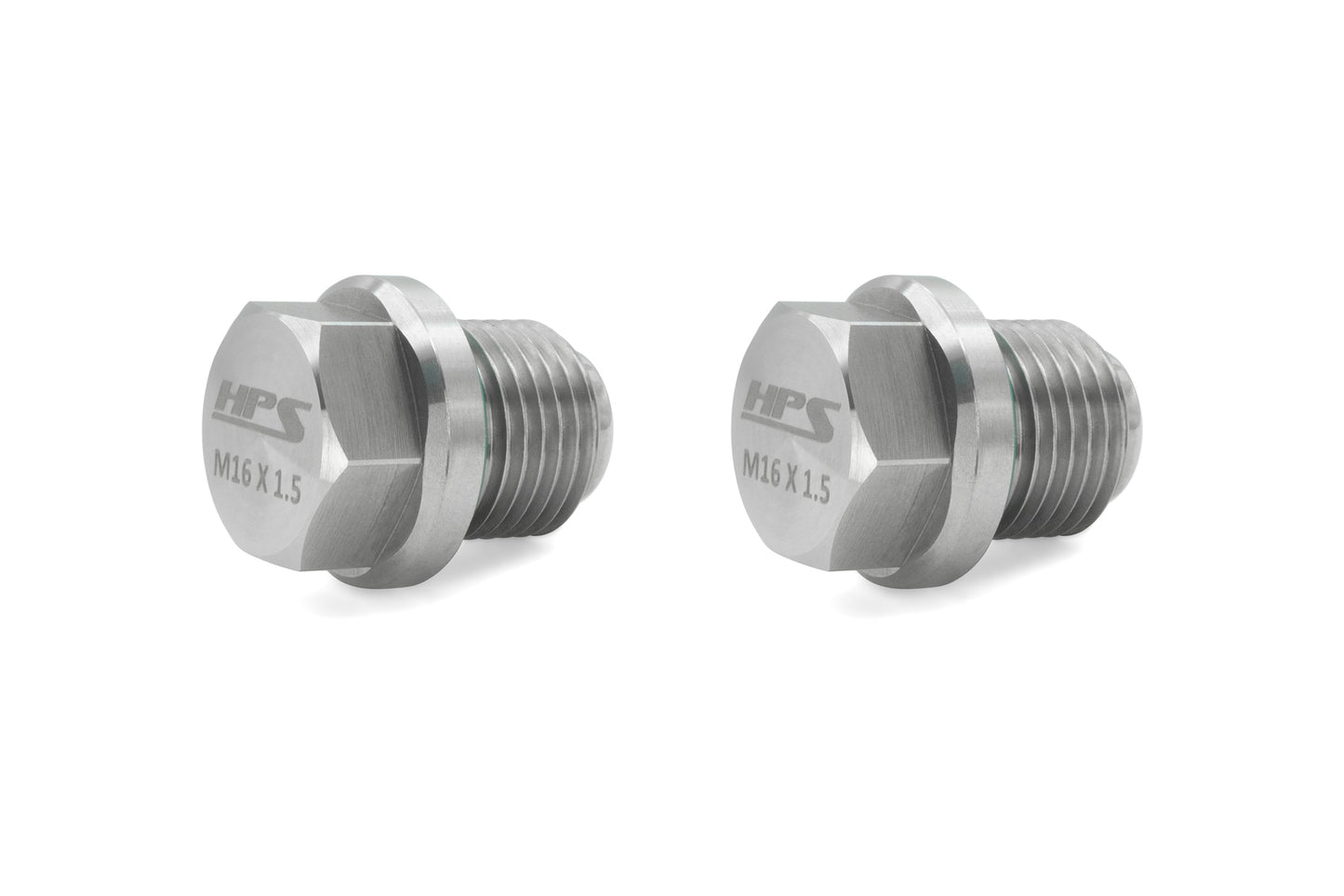 HPS Performance Stainless Steel Magnetic Oil Drain Plug Bolt 2pcs kit for Front Differential Fill and Drain plugs, MDPK-101