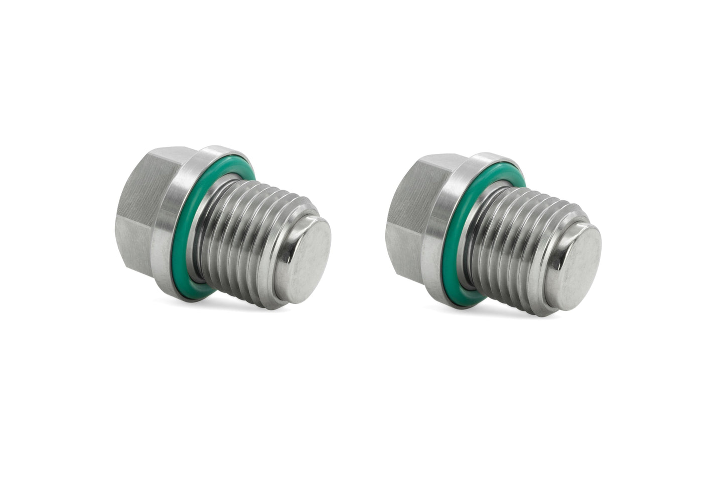 HPS Performance Stainless Steel Magnetic Oil Drain Plug Bolt 2pcs kit for Front Differential Fill and Drain plugs, MDPK-101