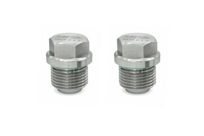 HPS Performance Stainless Steel Magnetic Oil Drain Plug Bolt 2pcs kit for Transmission Fill and Drain Plugs MDPK-102