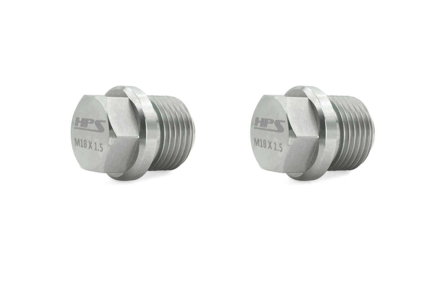 HPS Performance Stainless Steel Magnetic Oil Drain Plug Bolt 2pcs kit for Transmission Fill and Drain Plugs, MDPK-102