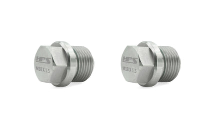 HPS Performance Stainless Steel Magnetic Oil Drain Plug Bolt 2pcs kit for Transmission Fill and Drain Plugs, MDPK-102