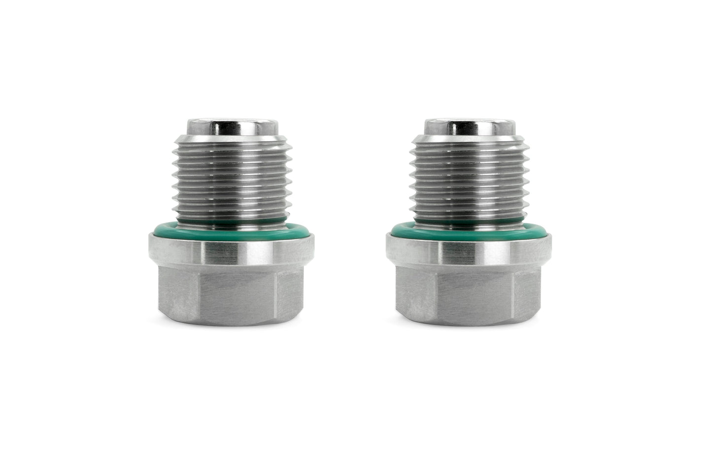 HPS Performance Stainless Steel Magnetic Oil Drain Plug Bolt 2pcs kit for Transmission Fill and Drain Plugs, MDPK-102