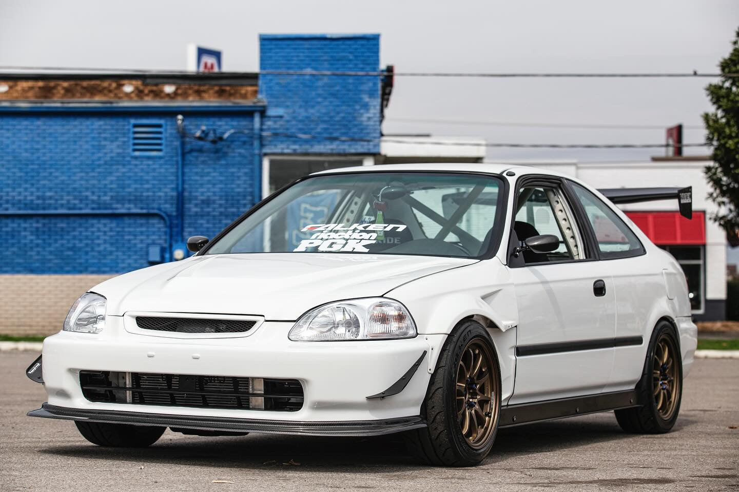PCI 96-00 Civic HB/Coupe Aluminum Race Spec Side Skirts – Prestige