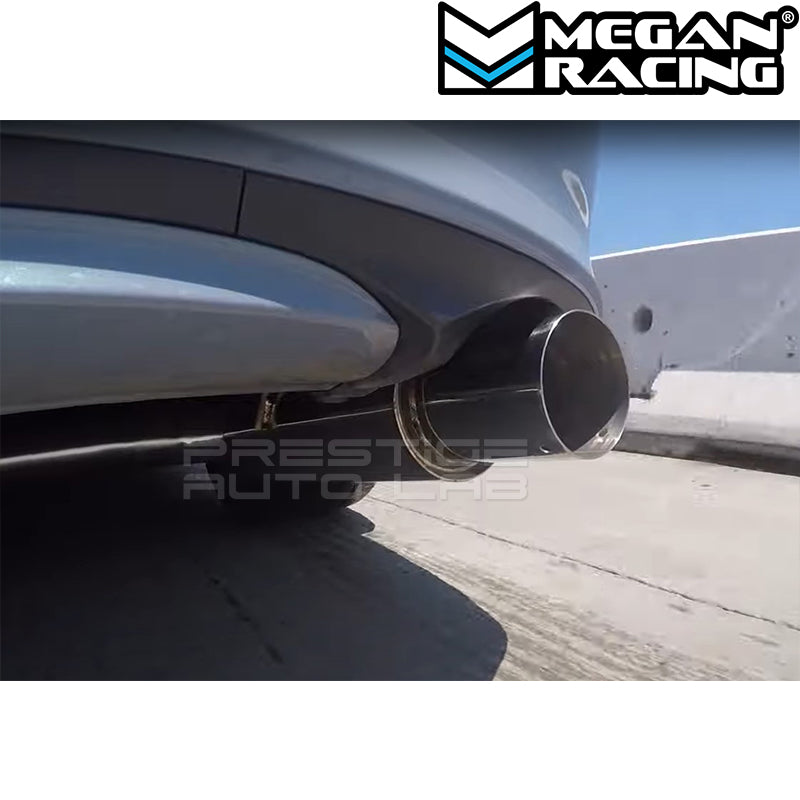 Megan Racing Single Exit Exhaust System for Honda Civic Sedan Sport & SI 2022+ (Excludes Type-R / Hatchback)