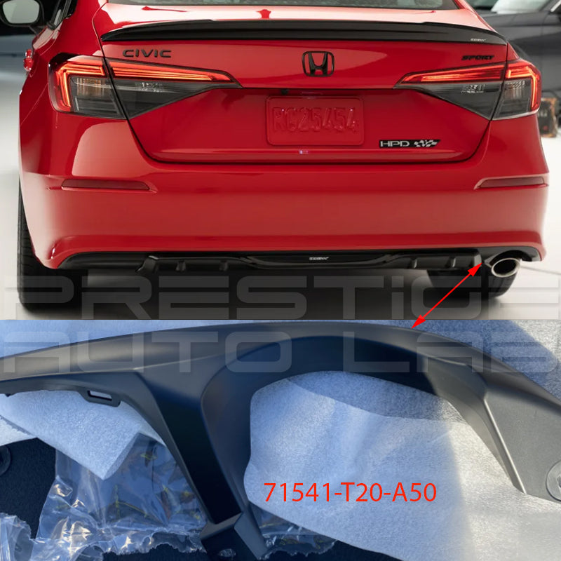 Megan Racing Single Exit Exhaust System for Honda Civic Sedan Sport & SI 2022+ (Excludes Type-R / Hatchback)