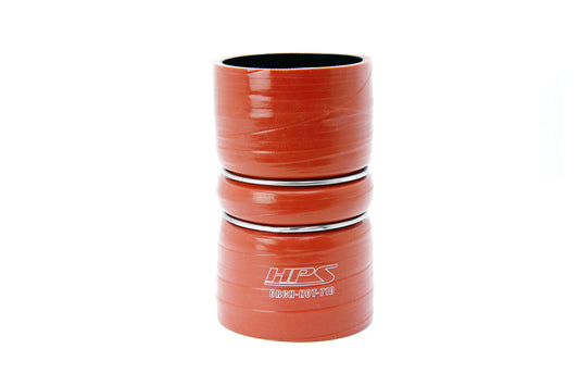 HPS Silicone Intercooler Turbo Boot Hose Orange ORCH-HOT-710 replace part # 3C34-6C640-CA 3C34-6C640-DA
