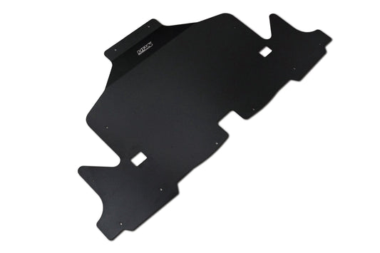 HPS Performance Aluminum Rear Skid Plate Undertray Protection Shield Black SP-102