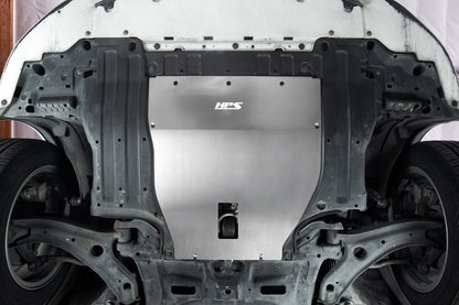 HPS Performance Aluminum Front Undertray Under Panel Skid Plate SP-105