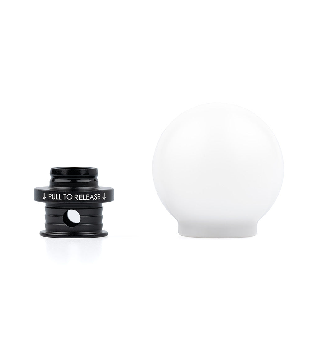 ACUITY Instruments POCO Insulated Low-Profile Shift Knob in White (M10X1.5)