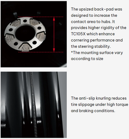 WedsSport TC105X AMF Wheel - 16x7.0 / 4x100 / Offset +43 (EJ Titan)