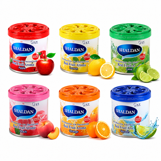 My SHALDAN Air Freshener V8 Variety Pack - Apple/Peach/Squash/Lemon/Lime/Orange