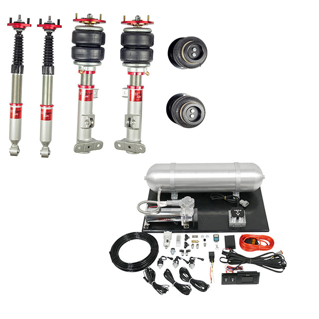 TruHart AirPlus Air Struts w/ VERA Evo Bluetooth Management For 99-05 BMW 3-Series (Incl M3), RWD  RWD