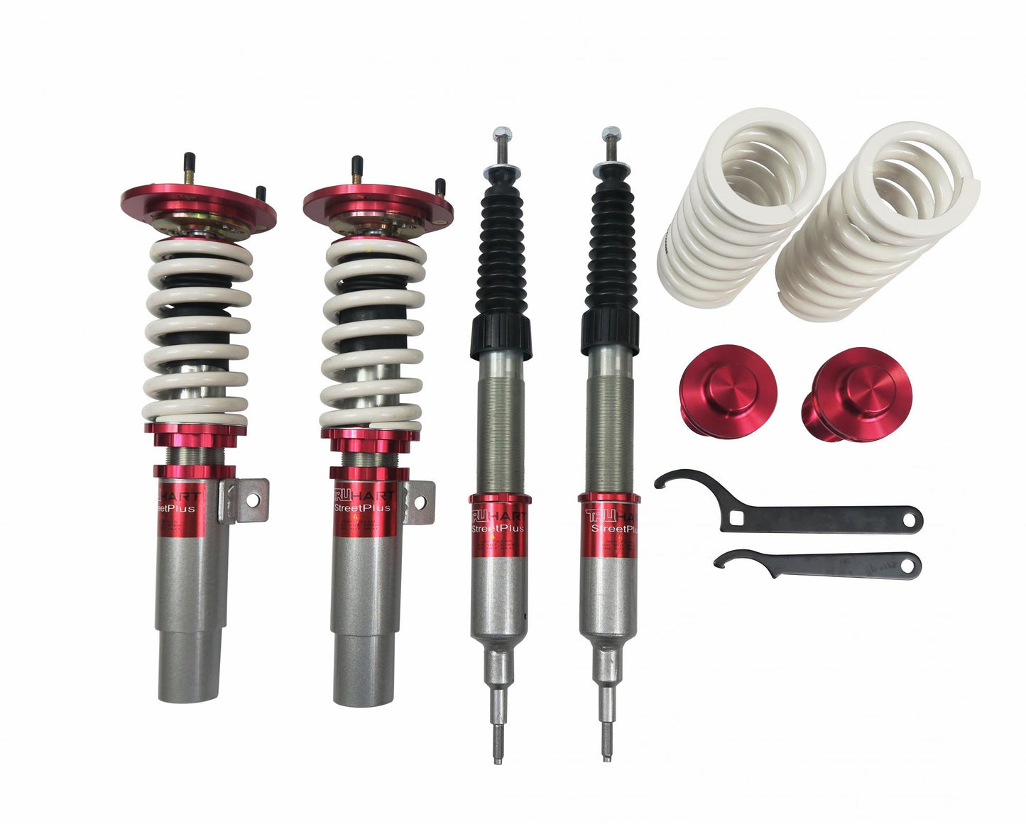 TruHart StreetPlus Coilovers For 07-11 BMW 1-Series E82/E88 06-11 BMW 3-Series E90 RWD  RWD