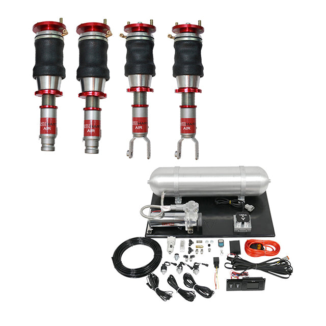 TruHart AirPlus Air Struts w/ VERA Element Management For 94-01 Acura Integra Excluding Type R 92-00  Honda Civic