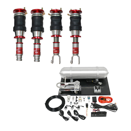 TruHart AirPlus Air Struts w/ VERA Element Management For 94-01 Acura Integra Excluding Type R 92-00  Honda Civic