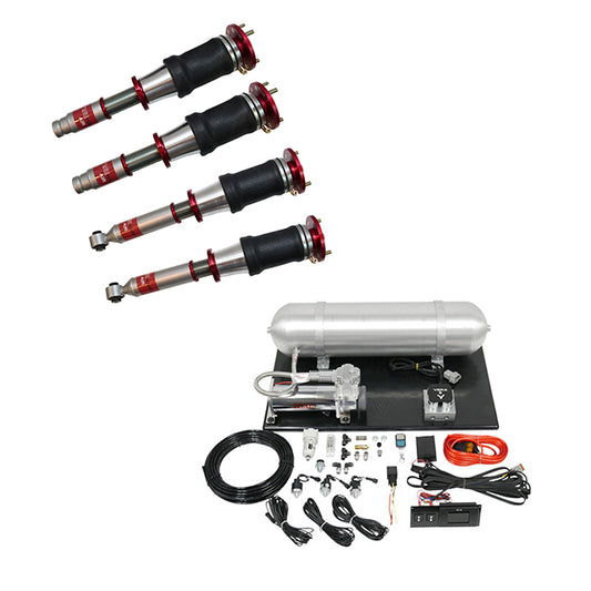 TruHart AirPlus Air Struts w/ VERA Evo Bluetooth Management For 97-01 Honda CR-V