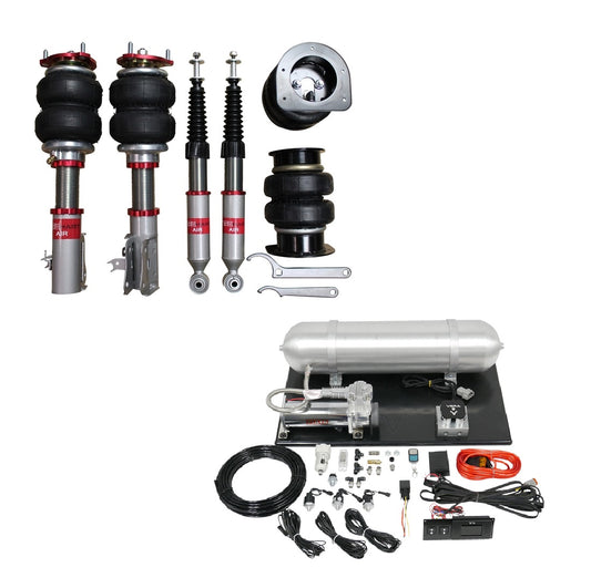 TruHart AirPlus Air Struts w/ VERA Evo Bluetooth Management For 13-15 Acura ILX 12-15 Honda Civic