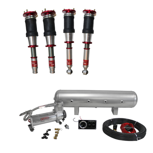 TruHart AirPlus Air Struts w/ VERA Essential Management For 97-99 Acura CL 90-97 Honda Accord FWD  FWD