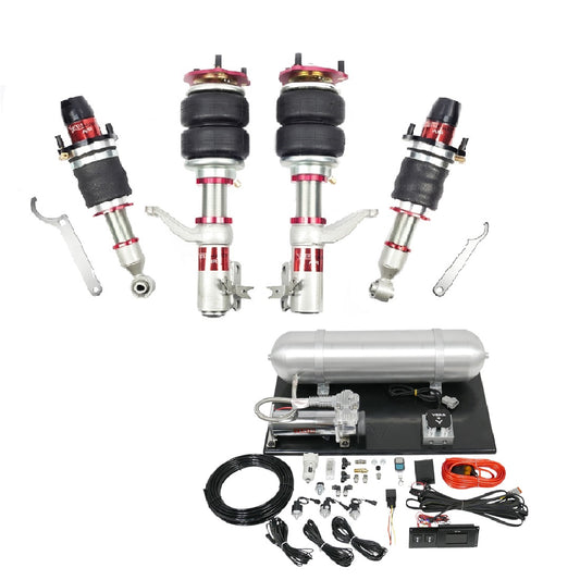 TruHart AirPlus Air Struts w/ VERA Evo Bluetooth Management For 02-06 Honda CR-V