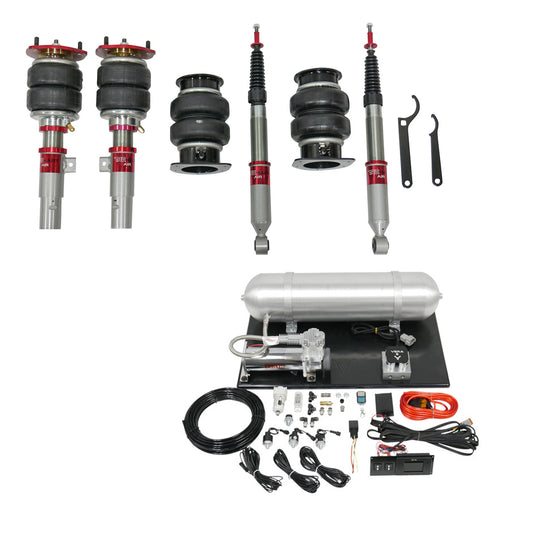 TruHart AirPlus Air Struts w/ VERA Evo Management For 17-21 Honda Civic Hatchback