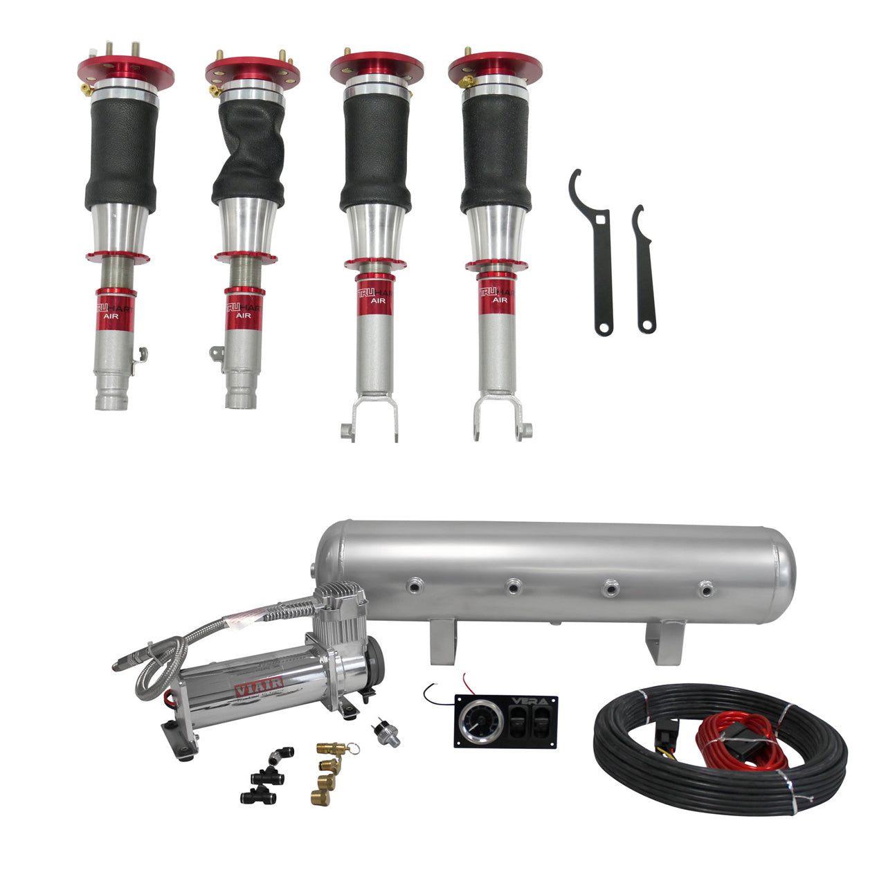 TruHart AirPlus Air Struts For 92-01 Honda Prelude