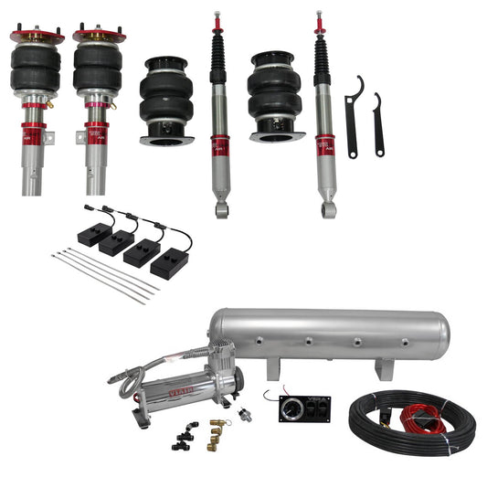 TruHart AirPlus Air Struts Plus ADS Modules w/ VERA Essential Management For 23-24 Acura Integra 18-24 Honda Accord 17-24 Honda Civic