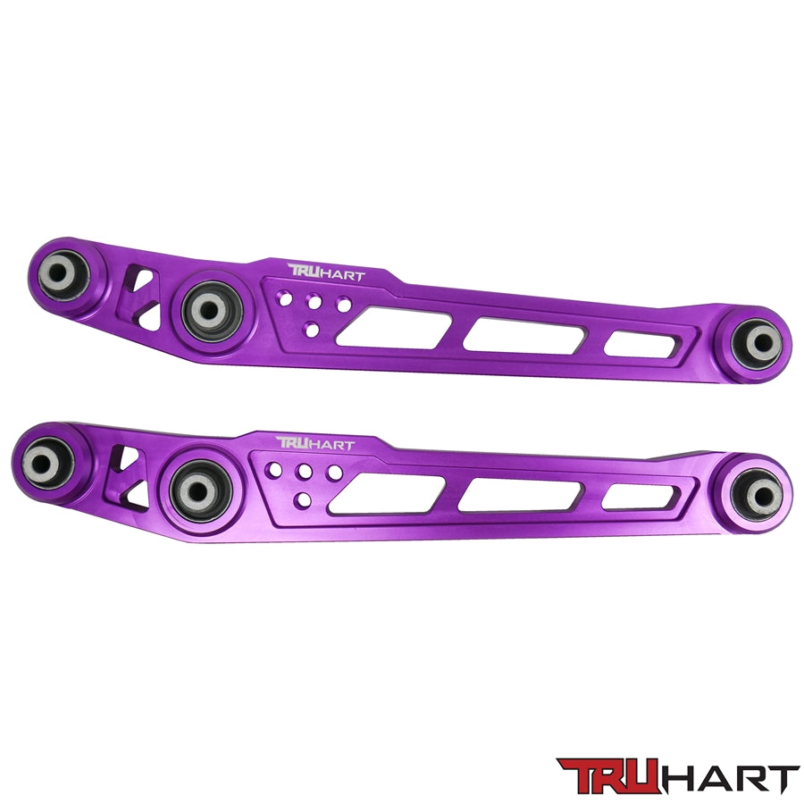 TruHart Rear Lower Control Arms Purple For 96-00 Honda Civic