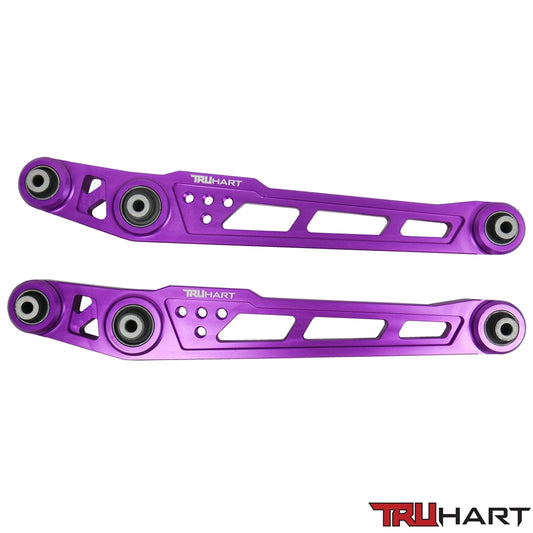TruHart Rear Lower Control Arms Purple For 96-00 Honda Civic