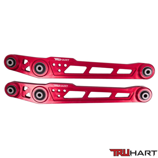 TruHart Red Rear Lower Control Arms Kit For Honda Civic 1996 - 2000