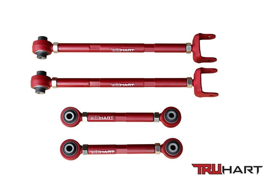 TruHart Rear Camber And Toe Kit Red For 09-13 Acura TL 15-20 Acura TLX 09-13 Acura TSX 08-17 Honda Accord