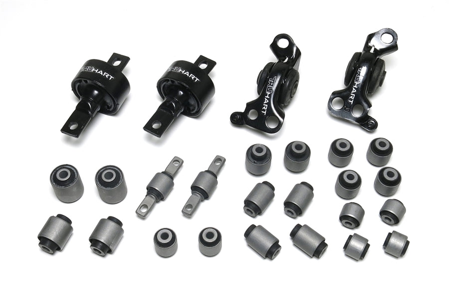 TruHart Arm Bushing Set Black 26pcs For 92-95 Honda Civic