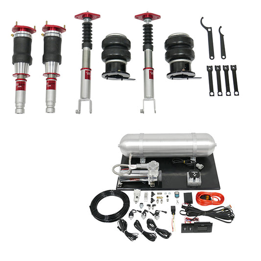 TruHart AirPlus Air Struts w/ VERA Element Management For 03-08 Infiniti G35X 06-13 Infiniti G37X 06-10 Infiniti M35X 06-10 Infiniti M45X 14-15 Infiniti Q60 AWD  AWD